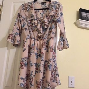 Blush Floral Dress